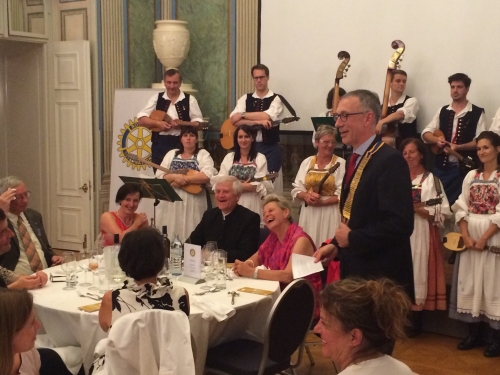 Rede des Inc. Präsident