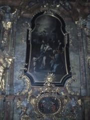 Renovierter Familienaltar im Neukloster