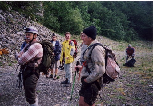 Die Wanderung beginnt