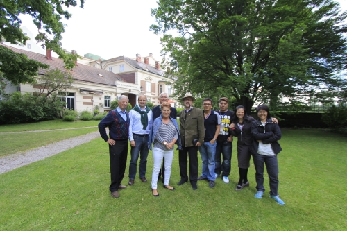 Besuch der Hofer Mühle